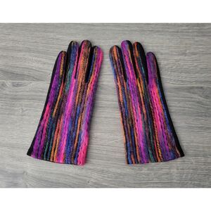 Arianna by Howard's Womens Color Streak Texting Gloves OS Multicolored